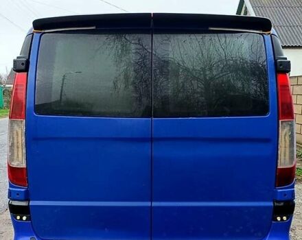 Синий Мерседес Вито, объемом двигателя 2.1 л и пробегом 240 тыс. км за 7000 $, фото 4 на Automoto.ua