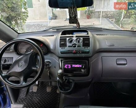 Синий Мерседес Вито, объемом двигателя 2.15 л и пробегом 300 тыс. км за 7000 $, фото 16 на Automoto.ua