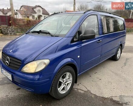 Синий Мерседес Вито, объемом двигателя 2.15 л и пробегом 400 тыс. км за 5950 $, фото 17 на Automoto.ua