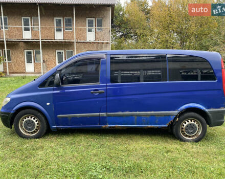 Мерседес Вито 2004 в Борисполе на Automoto.ua Синий Мерседес Вито, объемом двигателя 2.2 л и пробегом 381 тыс. км за 4200 $, фото 1 на Automoto.ua
