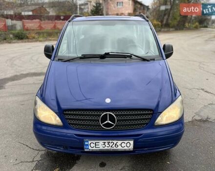 Синий Мерседес Вито, объемом двигателя 2.15 л и пробегом 400 тыс. км за 5950 $, фото 25 на Automoto.ua