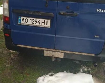 Синий Мерседес Вито, объемом двигателя 2.2 л и пробегом 450 тыс. км за 6000 $, фото 2 на Automoto.ua