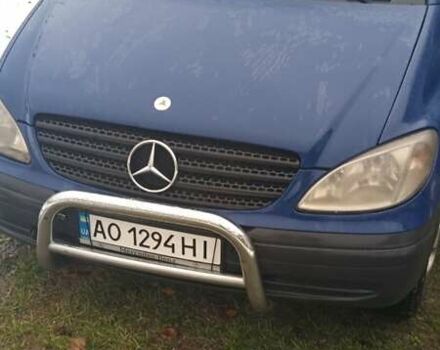 Синий Мерседес Вито, объемом двигателя 2.2 л и пробегом 450 тыс. км за 6000 $, фото 3 на Automoto.ua