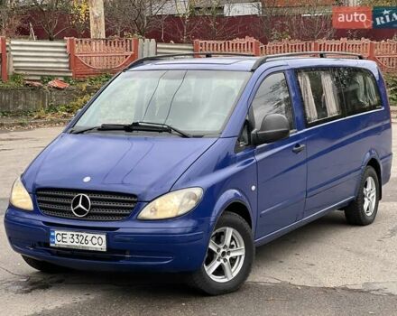 Синий Мерседес Вито, объемом двигателя 2.15 л и пробегом 400 тыс. км за 5950 $, фото 2 на Automoto.ua