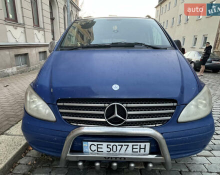Синий Мерседес Вито, объемом двигателя 2.2 л и пробегом 450 тыс. км за 4633 $, фото 2 на Automoto.ua