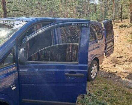 Синий Мерседес Вито, объемом двигателя 2.15 л и пробегом 390 тыс. км за 5500 $, фото 15 на Automoto.ua