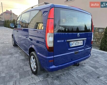 Синий Мерседес Вито, объемом двигателя 2.15 л и пробегом 244 тыс. км за 6950 $, фото 8 на Automoto.ua