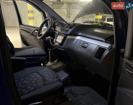 Синий Мерседес Вито, объемом двигателя 2.2 л и пробегом 309 тыс. км за 4800 $, фото 2 на Automoto.ua