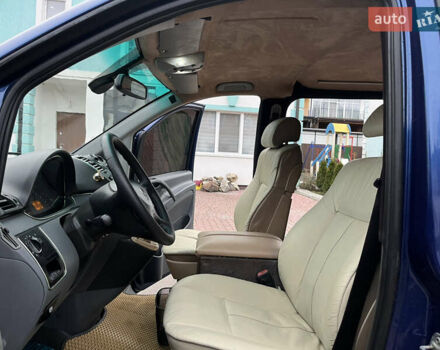 Синій Мерседес Віто, об'ємом двигуна 2.2 л та пробігом 235 тис. км за 7500 $, фото 40 на Automoto.ua