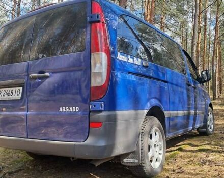 Синий Мерседес Вито, объемом двигателя 2.15 л и пробегом 390 тыс. км за 5500 $, фото 4 на Automoto.ua