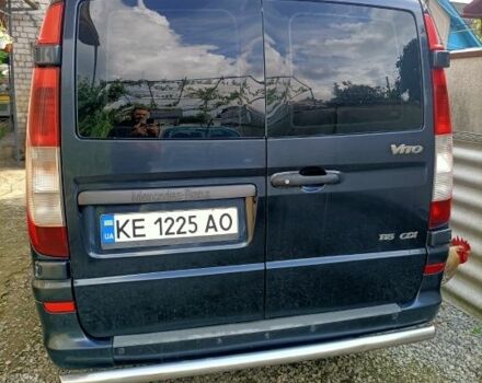 Синий Мерседес Вито, объемом двигателя 2.1 л и пробегом 223 тыс. км за 10000 $, фото 3 на Automoto.ua