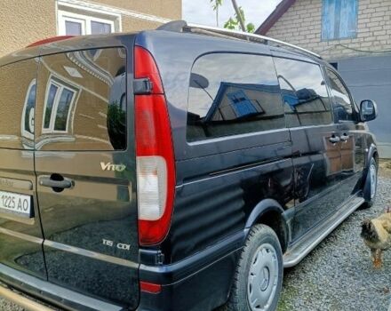 Синий Мерседес Вито, объемом двигателя 2.1 л и пробегом 223 тыс. км за 10000 $, фото 4 на Automoto.ua