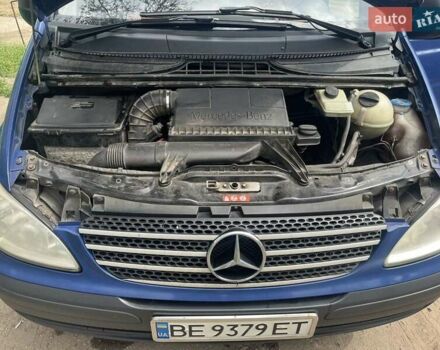 Синий Мерседес Вито, объемом двигателя 2.15 л и пробегом 450 тыс. км за 8000 $, фото 14 на Automoto.ua