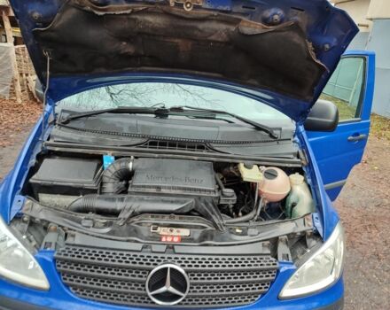 Синий Мерседес Вито, объемом двигателя 2.1 л и пробегом 273 тыс. км за 9300 $, фото 16 на Automoto.ua