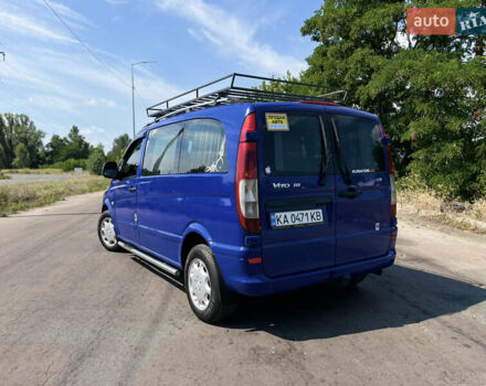 Синий Мерседес Вито, объемом двигателя 2.15 л и пробегом 420 тыс. км за 7500 $, фото 2 на Automoto.ua