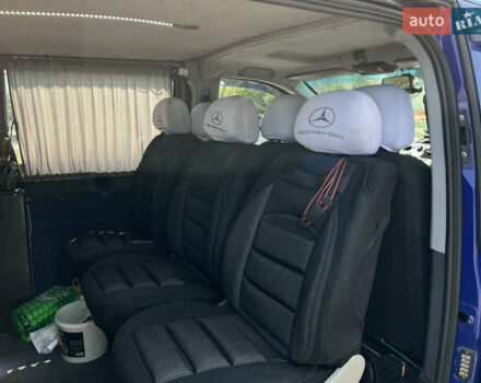 Синий Мерседес Вито, объемом двигателя 2.15 л и пробегом 420 тыс. км за 7500 $, фото 8 на Automoto.ua