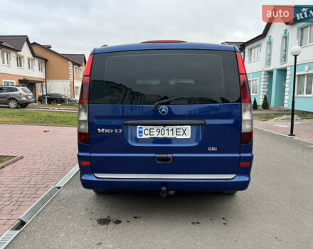 Синій Мерседес Віто, об'ємом двигуна 2.2 л та пробігом 235 тис. км за 7500 $, фото 20 на Automoto.ua