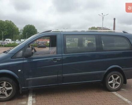 Синий Мерседес Вито, объемом двигателя 2.15 л и пробегом 410 тыс. км за 7200 $, фото 3 на Automoto.ua