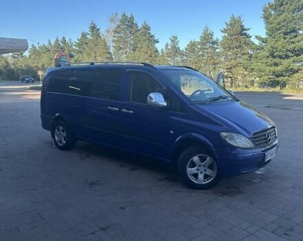 Синий Мерседес Вито, объемом двигателя 2.15 л и пробегом 360 тыс. км за 6800 $, фото 1 на Automoto.ua