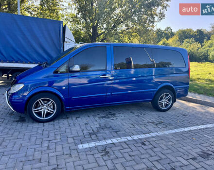 Синий Мерседес Вито, объемом двигателя 2.15 л и пробегом 469 тыс. км за 10300 $, фото 5 на Automoto.ua