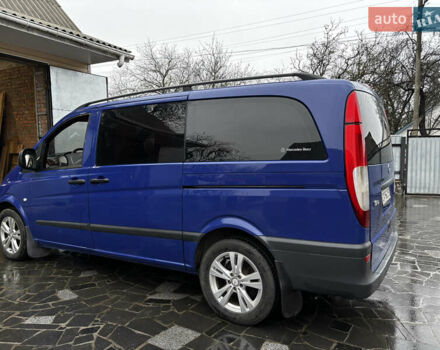 Синий Мерседес Вито, объемом двигателя 2.15 л и пробегом 367 тыс. км за 13000 $, фото 33 на Automoto.ua