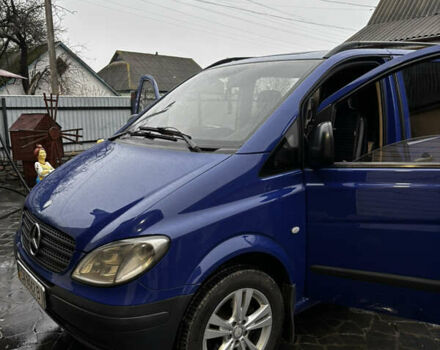 Синий Мерседес Вито, объемом двигателя 2.15 л и пробегом 367 тыс. км за 13000 $, фото 22 на Automoto.ua