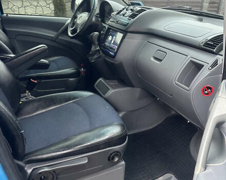 Синий Мерседес Вито, объемом двигателя 2.15 л и пробегом 379 тыс. км за 11111 $, фото 14 на Automoto.ua