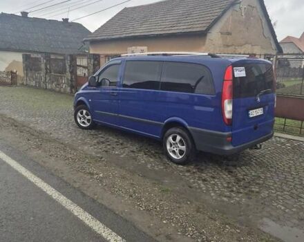 Синий Мерседес Вито, объемом двигателя 2.1 л и пробегом 496 тыс. км за 7800 $, фото 12 на Automoto.ua