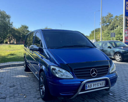 Синий Мерседес Вито, объемом двигателя 2.15 л и пробегом 469 тыс. км за 10300 $, фото 2 на Automoto.ua