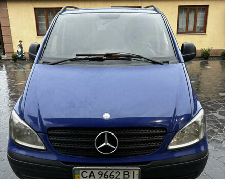 Синий Мерседес Вито, объемом двигателя 2.15 л и пробегом 367 тыс. км за 13000 $, фото 36 на Automoto.ua