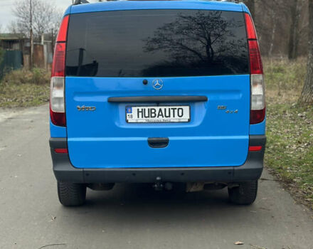 Синий Мерседес Вито, объемом двигателя 2.15 л и пробегом 379 тыс. км за 11111 $, фото 8 на Automoto.ua