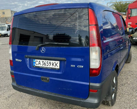 Синий Мерседес Вито, объемом двигателя 2.15 л и пробегом 432 тыс. км за 6500 $, фото 3 на Automoto.ua