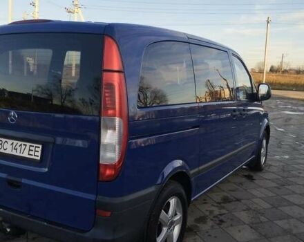 Синий Мерседес Вито, объемом двигателя 2.1 л и пробегом 285 тыс. км за 6500 $, фото 2 на Automoto.ua