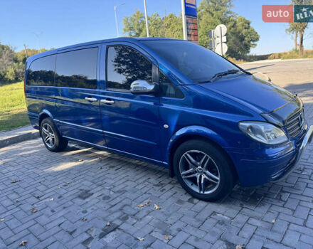 Синий Мерседес Вито, объемом двигателя 2.15 л и пробегом 469 тыс. км за 10300 $, фото 10 на Automoto.ua