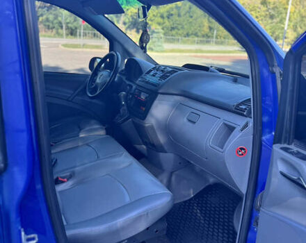 Синий Мерседес Вито, объемом двигателя 2.15 л и пробегом 469 тыс. км за 10300 $, фото 15 на Automoto.ua