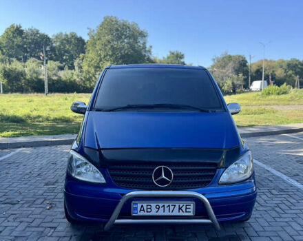 Синий Мерседес Вито, объемом двигателя 2.15 л и пробегом 469 тыс. км за 10300 $, фото 3 на Automoto.ua