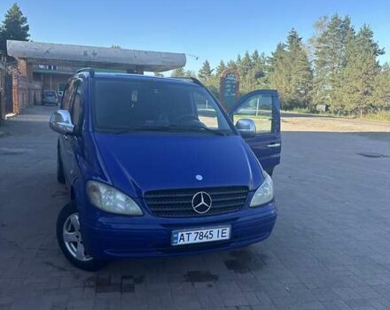 Синий Мерседес Вито, объемом двигателя 2.15 л и пробегом 360 тыс. км за 6800 $, фото 2 на Automoto.ua