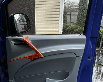 Синий Мерседес Вито, объемом двигателя 2.15 л и пробегом 367 тыс. км за 13000 $, фото 26 на Automoto.ua