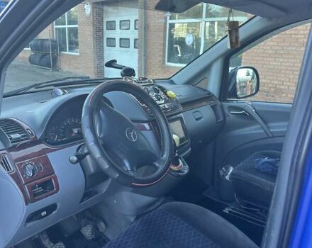 Синий Мерседес Вито, объемом двигателя 2.15 л и пробегом 360 тыс. км за 6800 $, фото 4 на Automoto.ua