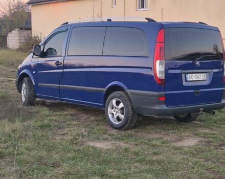 Синий Мерседес Вито, объемом двигателя 2.1 л и пробегом 496 тыс. км за 7800 $, фото 9 на Automoto.ua
