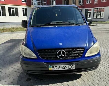 Синий Мерседес Вито, объемом двигателя 2.1 л и пробегом 317 тыс. км за 8100 $, фото 6 на Automoto.ua