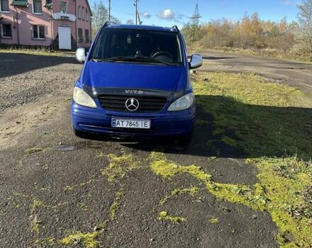 Синий Мерседес Вито, объемом двигателя 2.15 л и пробегом 360 тыс. км за 6800 $, фото 6 на Automoto.ua