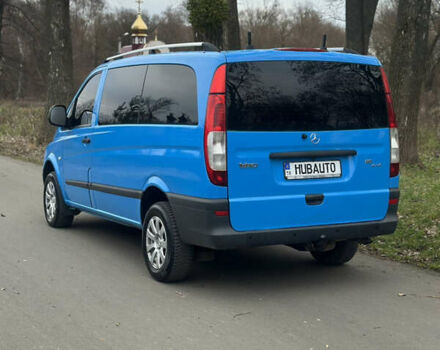 Синий Мерседес Вито, объемом двигателя 2.15 л и пробегом 379 тыс. км за 11111 $, фото 7 на Automoto.ua