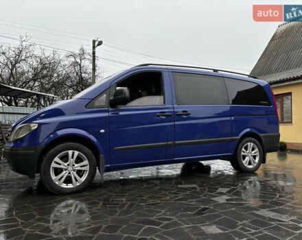 Синий Мерседес Вито, объемом двигателя 2.15 л и пробегом 367 тыс. км за 13000 $, фото 34 на Automoto.ua