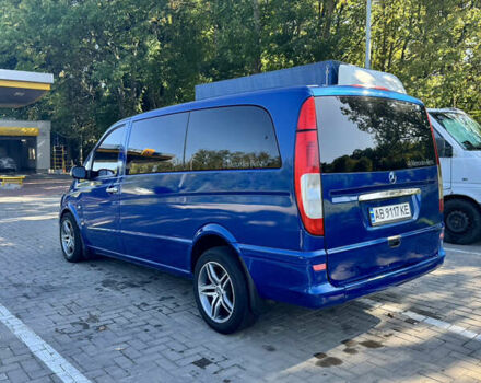 Синий Мерседес Вито, объемом двигателя 2.15 л и пробегом 469 тыс. км за 10300 $, фото 6 на Automoto.ua