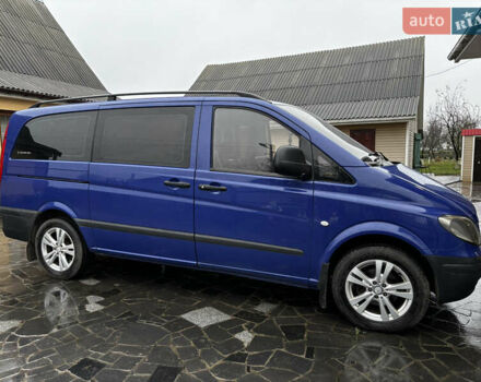 Синий Мерседес Вито, объемом двигателя 2.15 л и пробегом 367 тыс. км за 13000 $, фото 31 на Automoto.ua