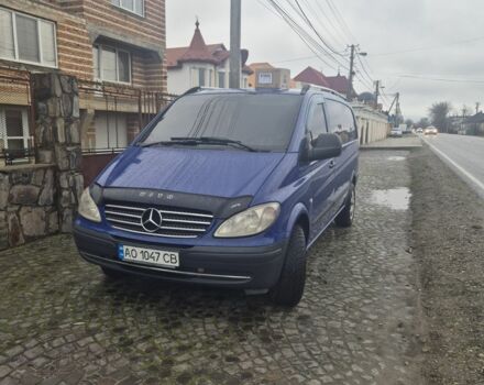 Синий Мерседес Вито, объемом двигателя 2.1 л и пробегом 496 тыс. км за 7800 $, фото 6 на Automoto.ua
