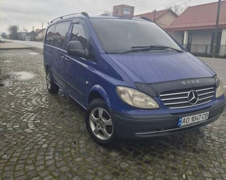 Синий Мерседес Вито, объемом двигателя 2.1 л и пробегом 496 тыс. км за 7800 $, фото 6 на Automoto.ua