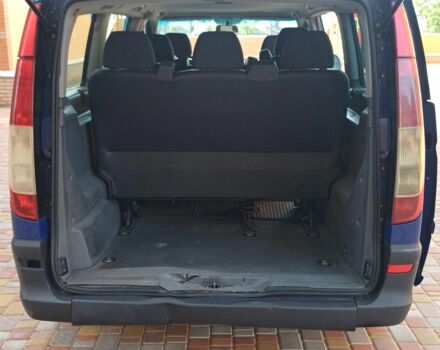 Синий Мерседес Вито, объемом двигателя 2.1 л и пробегом 347 тыс. км за 9999 $, фото 12 на Automoto.ua