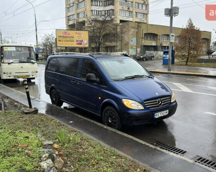 Синий Мерседес Вито, объемом двигателя 2.15 л и пробегом 362 тыс. км за 8299 $, фото 4 на Automoto.ua